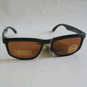 NWT True Vintage casual fashion rectangular style frame w/Coppermax sunglasses